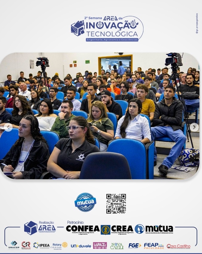 Casa cheia na abertura da 2ª Semana AREA de Inovação Tecnológica!